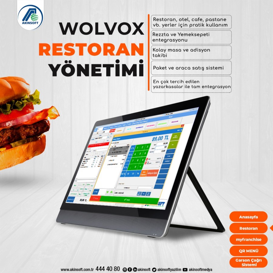 Akınsoft Restoran Çözümleri