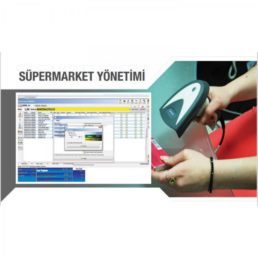 Akınsoft Wolvox Hızlı Satış Barkod Programı