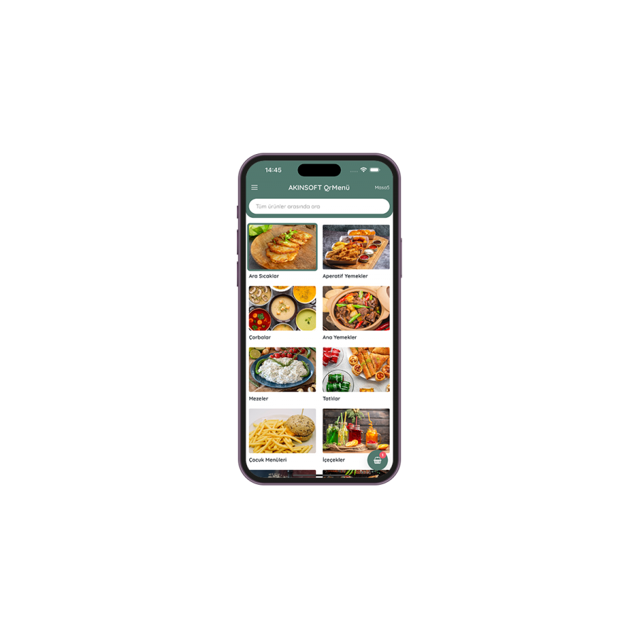 AKINSOFT QR Menü Dijital Menü